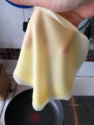 The recipe of thousand-layer durian cake step 9
