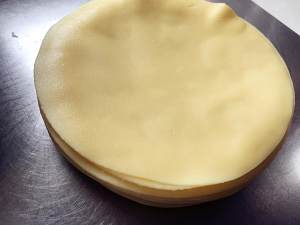 The recipe of thousand-layer durian cake step 10
