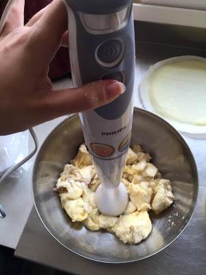 The recipe of thousand-layer durian cake step 12