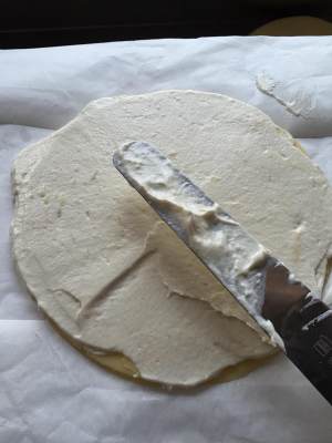 The recipe of thousand-layer durian cake step 15