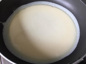 The recipe of thousand-layer durian cake step 8